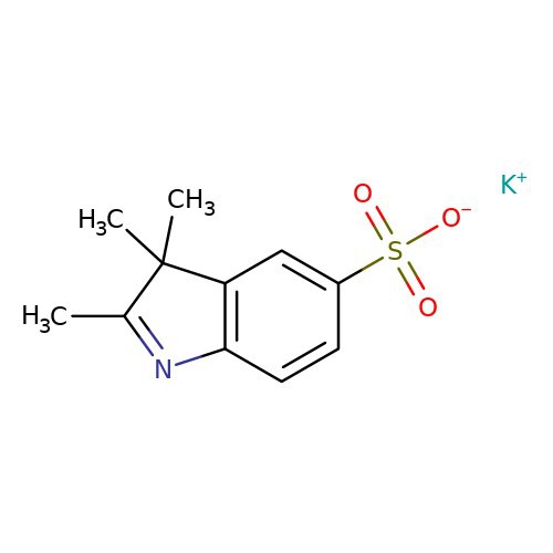 CAS:184351-56-2|Kaalium-2,3,3-trimetüül-3H-indool-5-sulfonaat