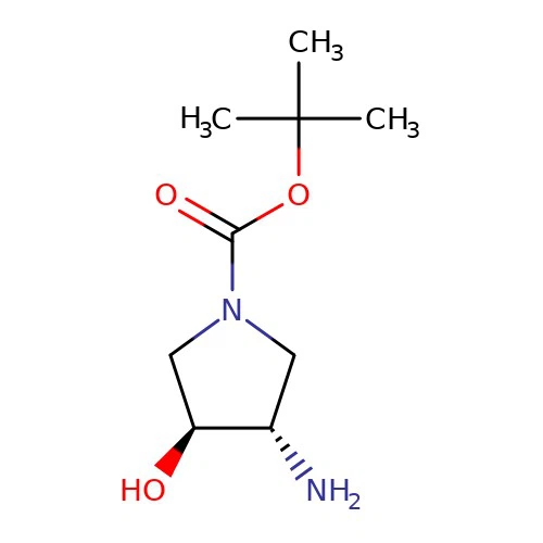 CAS:190792-74-6|(3S,4S)-N-Boc-3-amino-4-hüdroksüpürrolidiin
