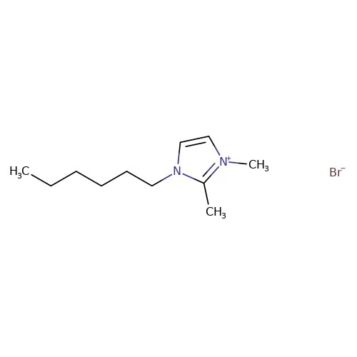 CAS:411222-01-0|Nimi: 1-heksüül-2, 3-dimetüülimidasooliumbromiid