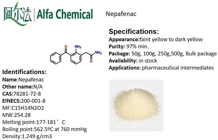 CAS NO.78281-72-8 Nepafenac