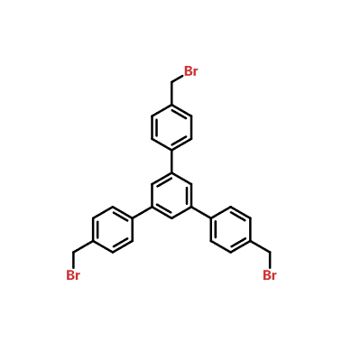 CAS: 42837-44-5 1,3,5-tris[4-(bromometüül)fenüül]benseen