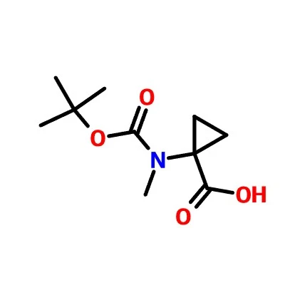 CAS:119145-87-8|1-((tert-butoksükarbonüül)(metüül)amino)tsüklopropaankarboksüülhape