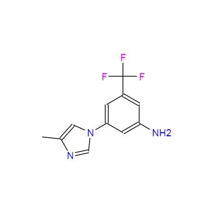 CAS:641571-11-1丨3-(4-metüül-1H-imidasool-1-üül)-5-(trifluorometüül)aniliin