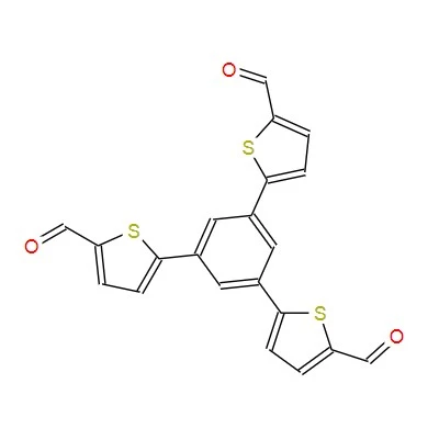CAS:2125450-22-6|5,5',5''-(benseen-1,3,5-triüül)tris(tiofeen-2-karbaldehüüd)