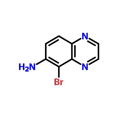 CAS:50358-63-9|6-Amino-5-bromokinoksaliin